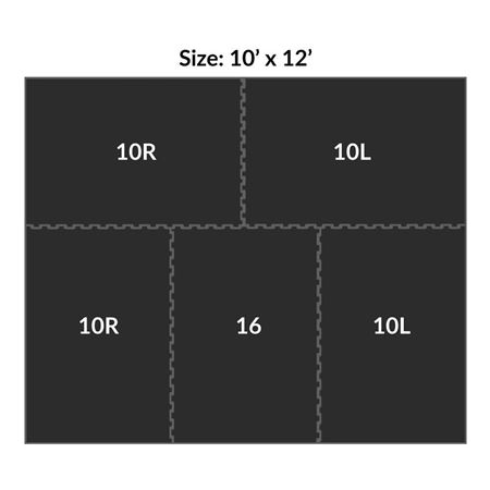 QuikFit® Smooth Top Interlocking Stall Kit