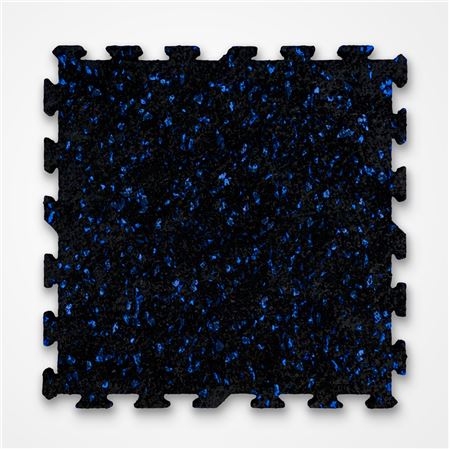 Interlocking Rubber Gym Tile Kit - Blue