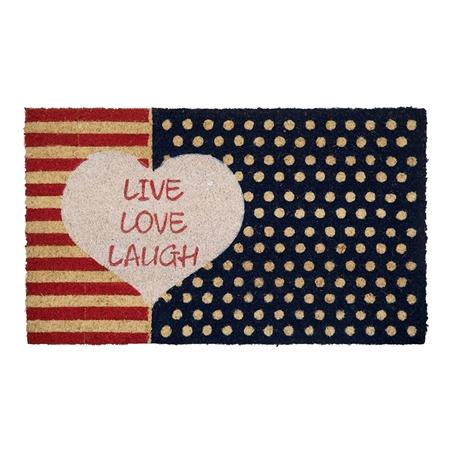 Live, Love, Laugh Entrance Mat