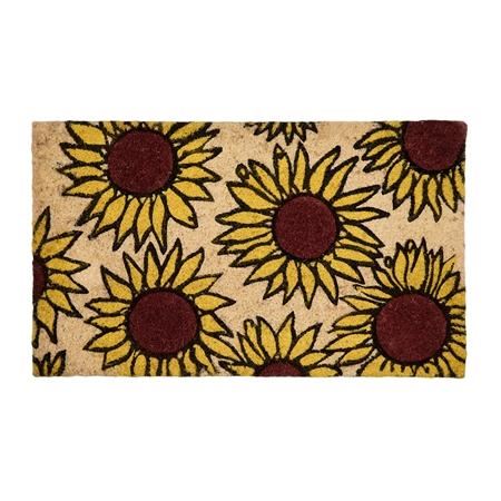 Sun Flowers Entrance Mat