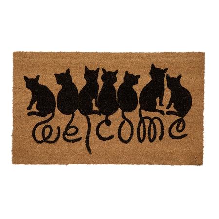 Welcome Cats Entrance Mat