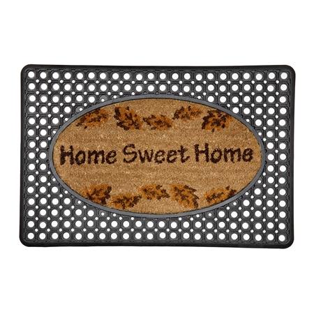 Home Sweet Home Beveled Ring Entrance Mat
