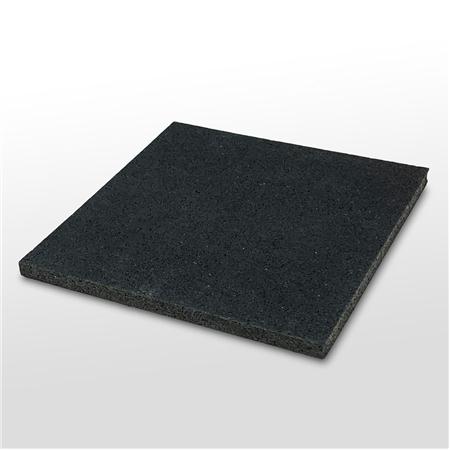 Rolled Rubber Gym Flooring - Black