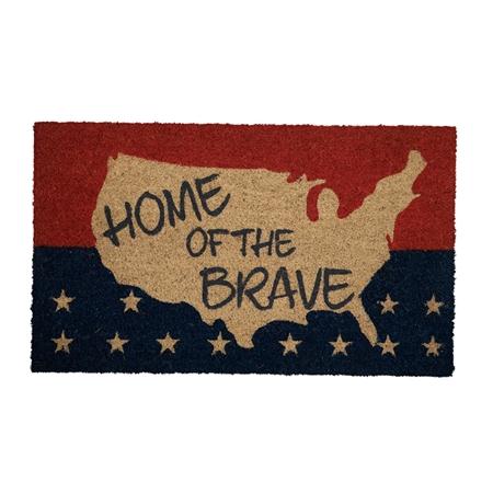 Home of the Brave Entrance Mat