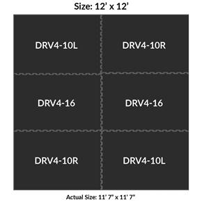 DRV4-12X12KITPT-B
